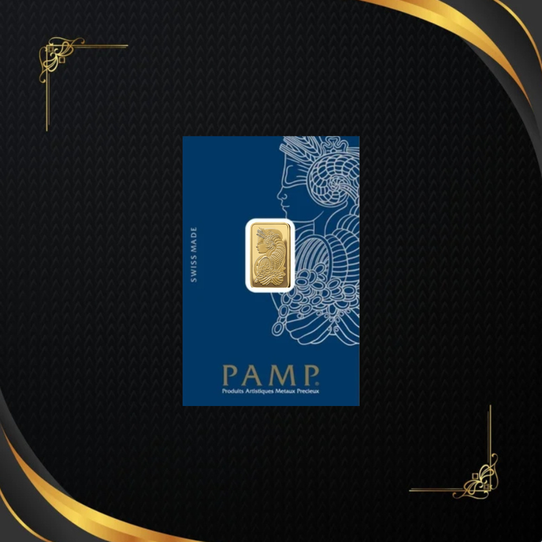 2.5 G Gold Pamp Bars