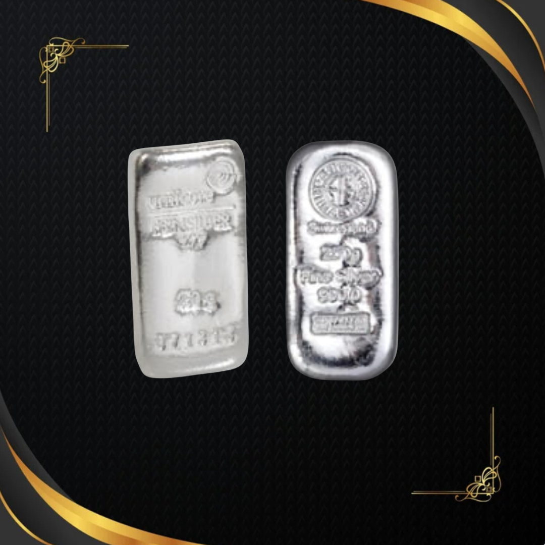 250 G Silver Bars