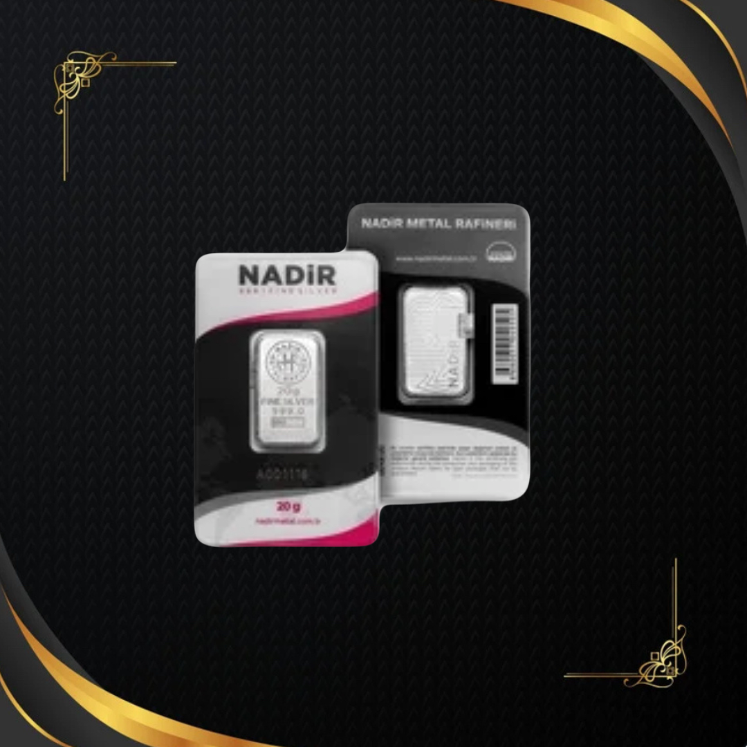 20 G Silver Nadir Bars